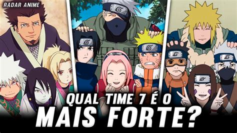 TODAS AS GERAÇÕES DE TIME 7 EM NARUTO .